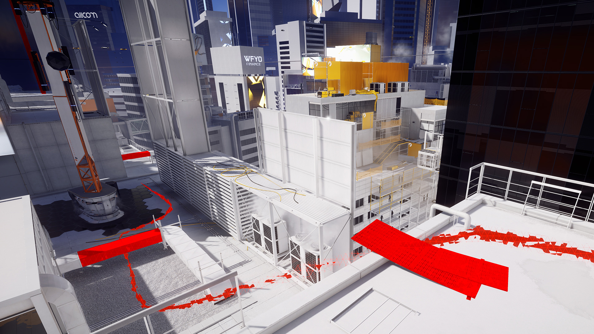 Mirrors Edge Directionality